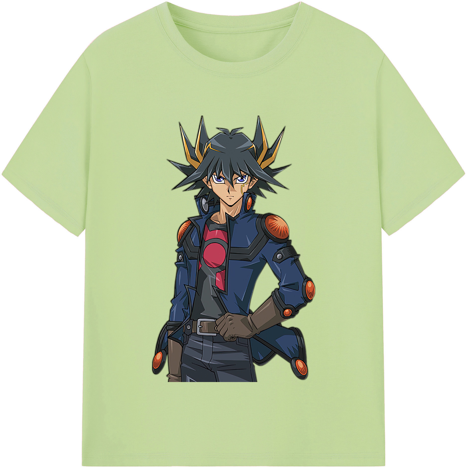 （画像用） 遊☆戯☆王 Yu-Gi-Oh! 綿100％半袖Tシャツ（フロントプリント）